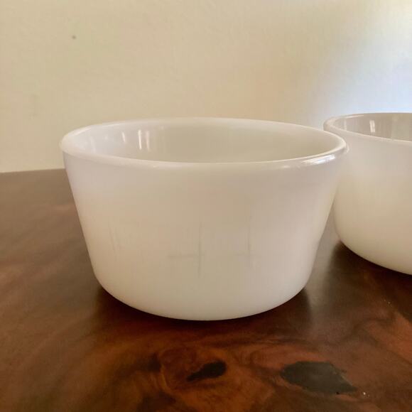 Vintage Glasbake Custard Bowls - Picture 3 of 4